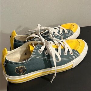 Baylor Bears Canvas Sneakers by Skicks - Women’s 7/ Youth 5